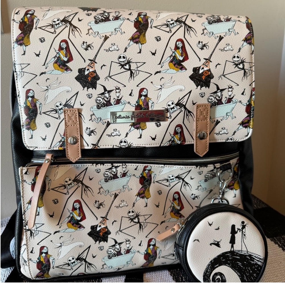 Petunia pickle bottom nightmare before Christmas backpack diaper bag